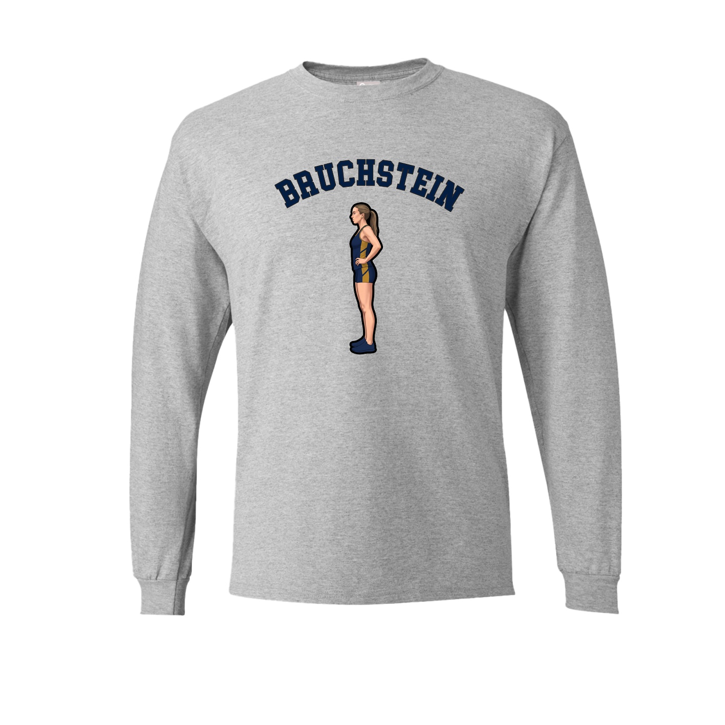 Long Sleeve Tee — Shirsey Arch in Grey