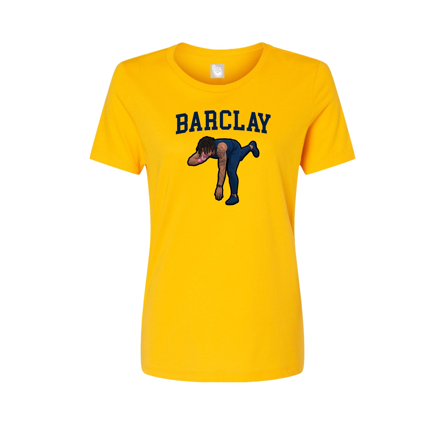Fitted Women's Tee — Shirsey in Gold