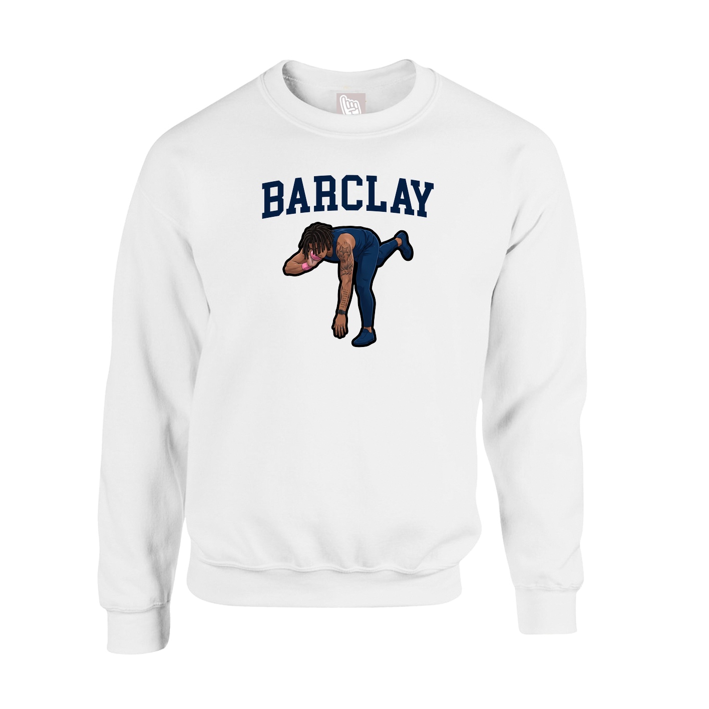 Fleece Crew — Shirsey in White