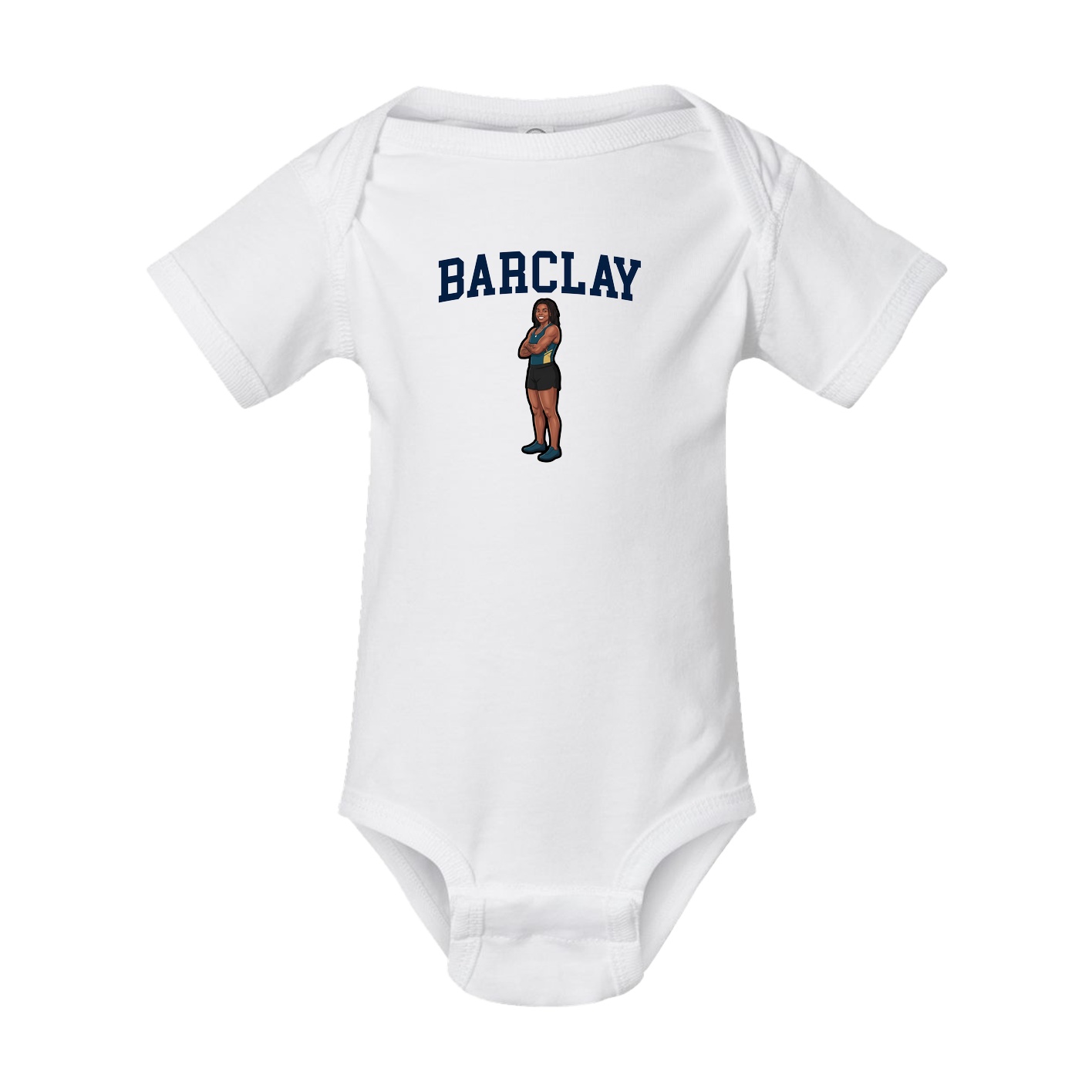 Baby Onesie — Shirsey in White