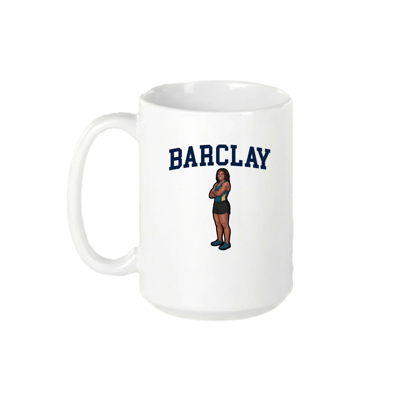 15oz Coffee Mug — Shirsey in White