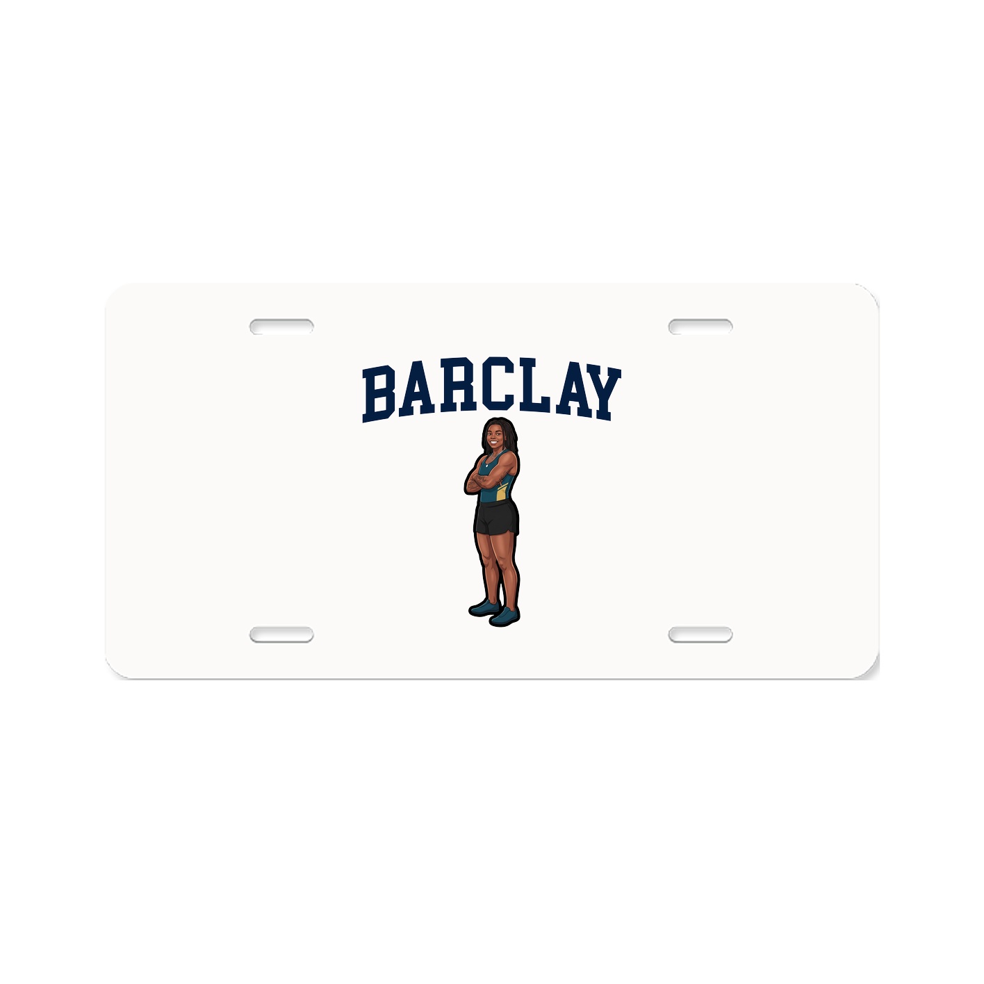License Plate — Shirsey in Classic