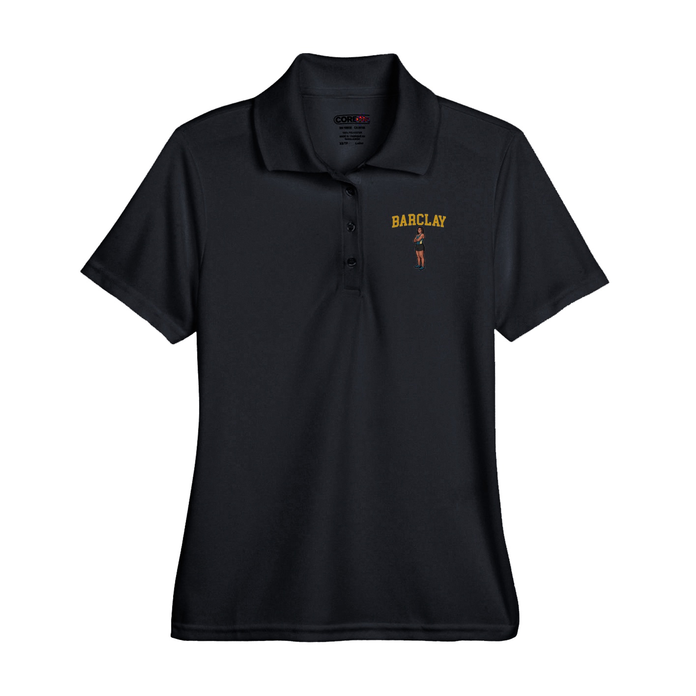 Performance Polo — Shirsey in Black