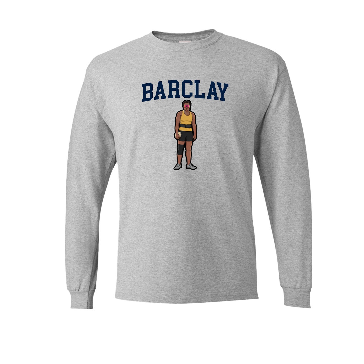 Long Sleeve Tee — Shirsey in Grey