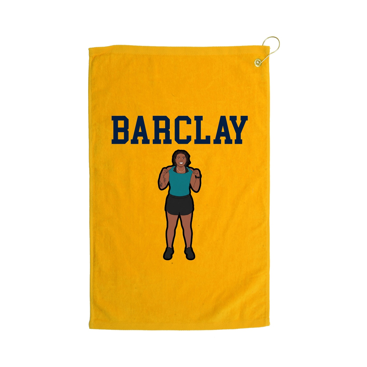 Golf Towel — Shirsey in Gold