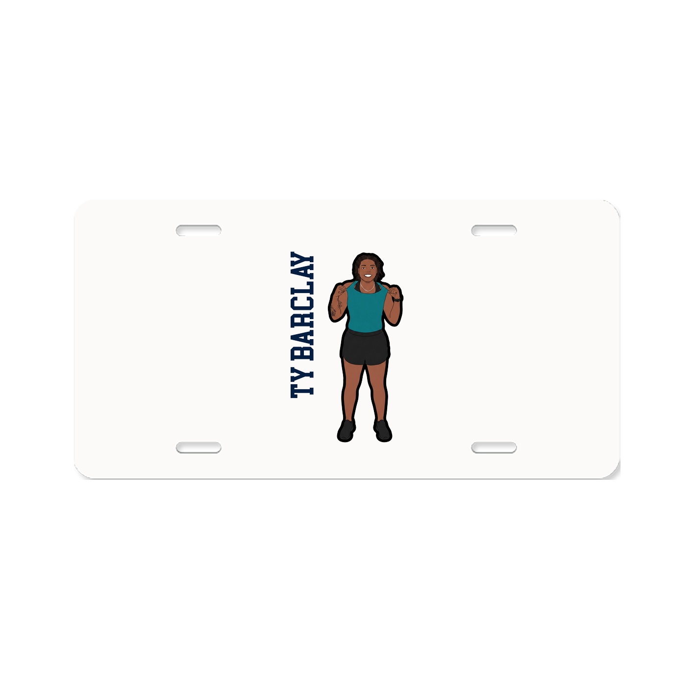 Aluminum License Plate