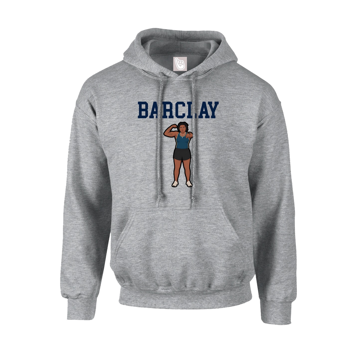 Youth Hoodie — Shirsey in Grey