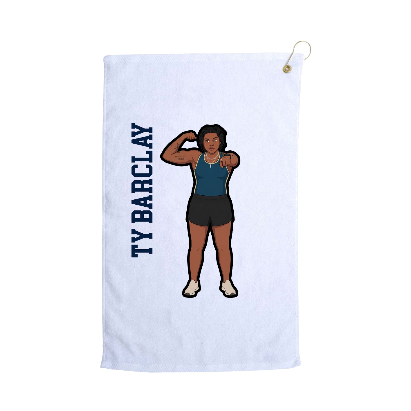 Terry Velour Golf Towel