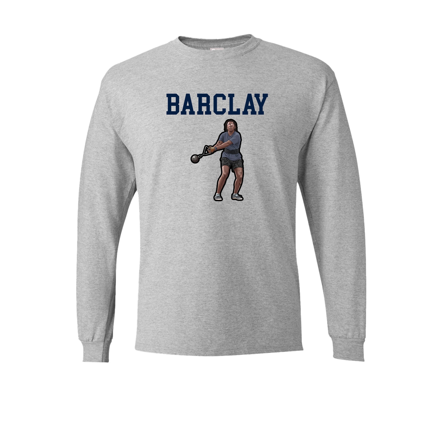Long Sleeve Tee — Shirsey in Grey