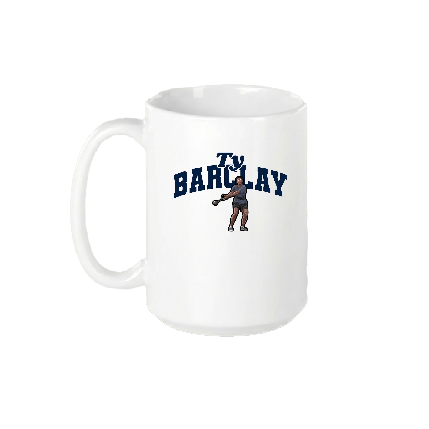 15oz Coffee Mug — Signature Arch in White