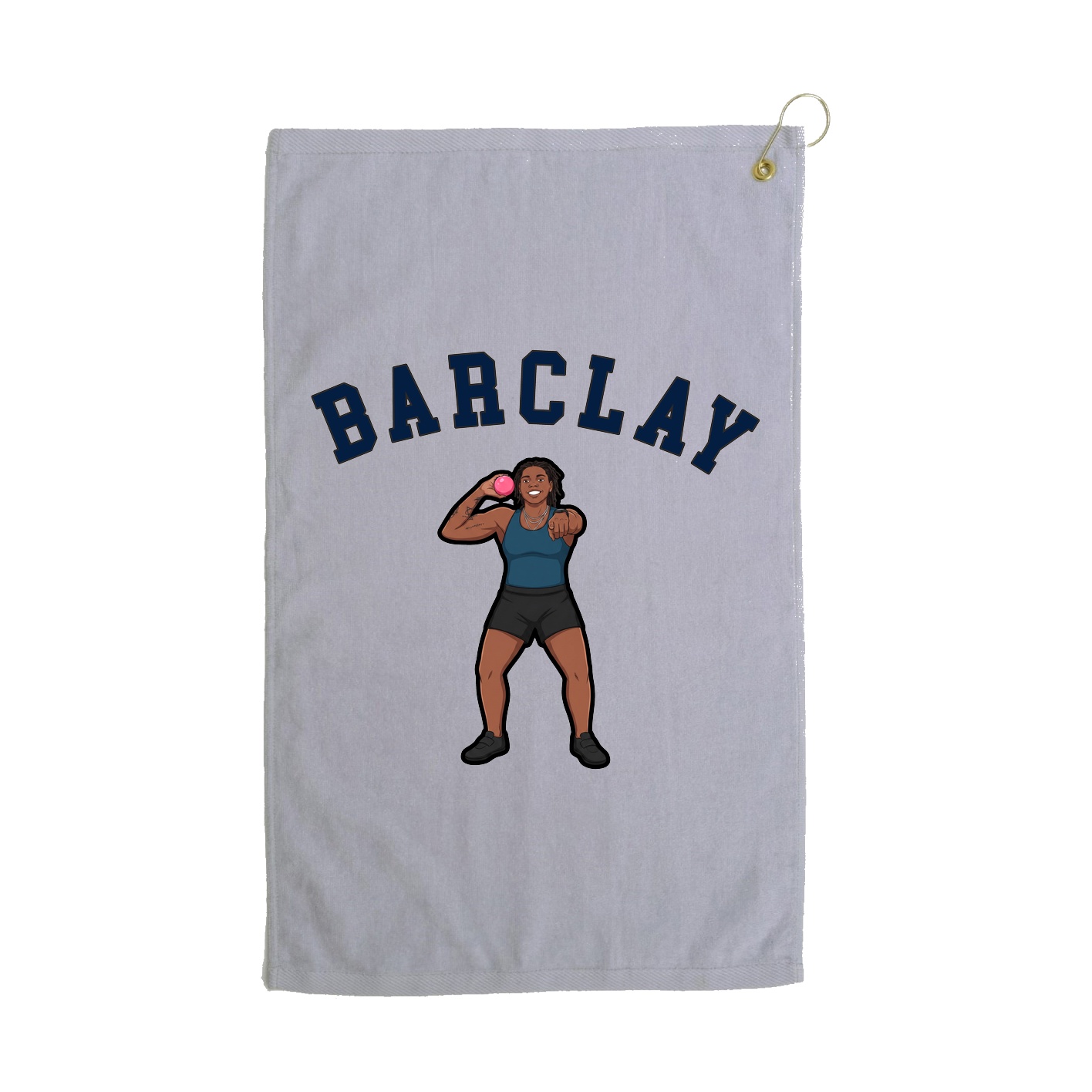 Golf Towel — Shirsey Arch in Grey
