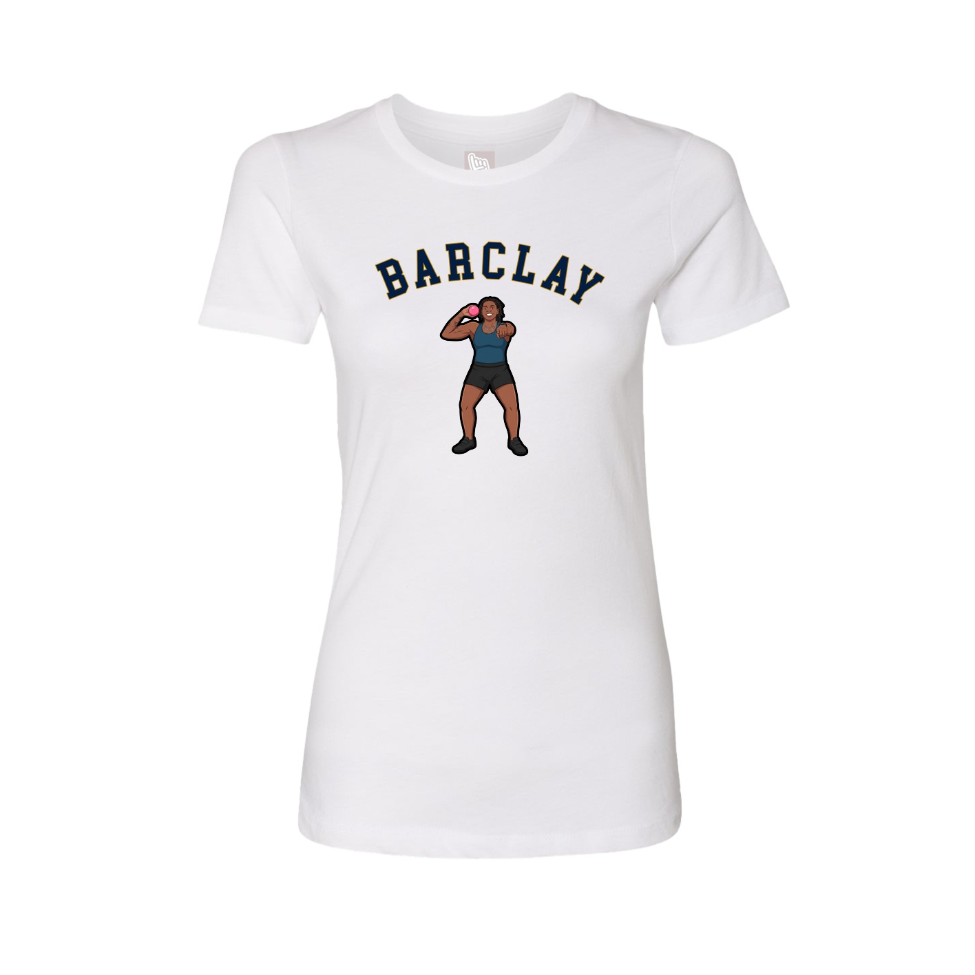 Womens Tee — Shirsey Arch in White