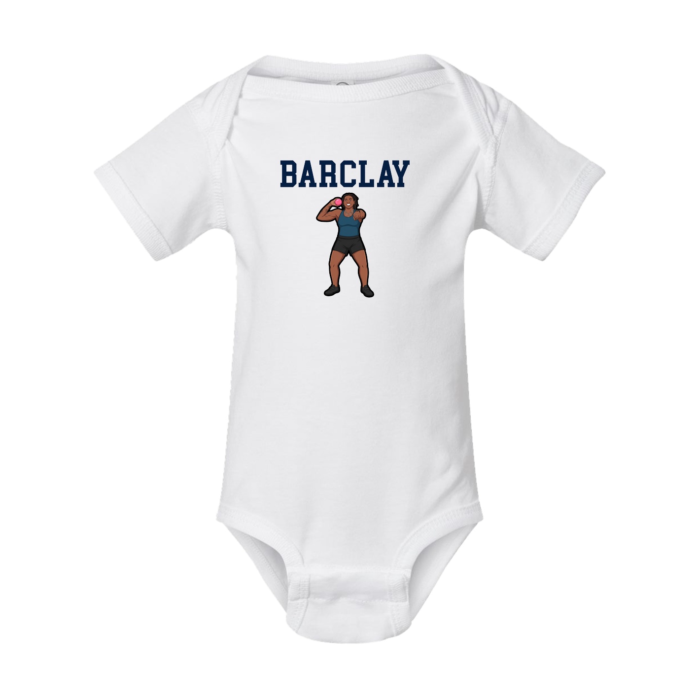 Baby Onesie — Shirsey in White