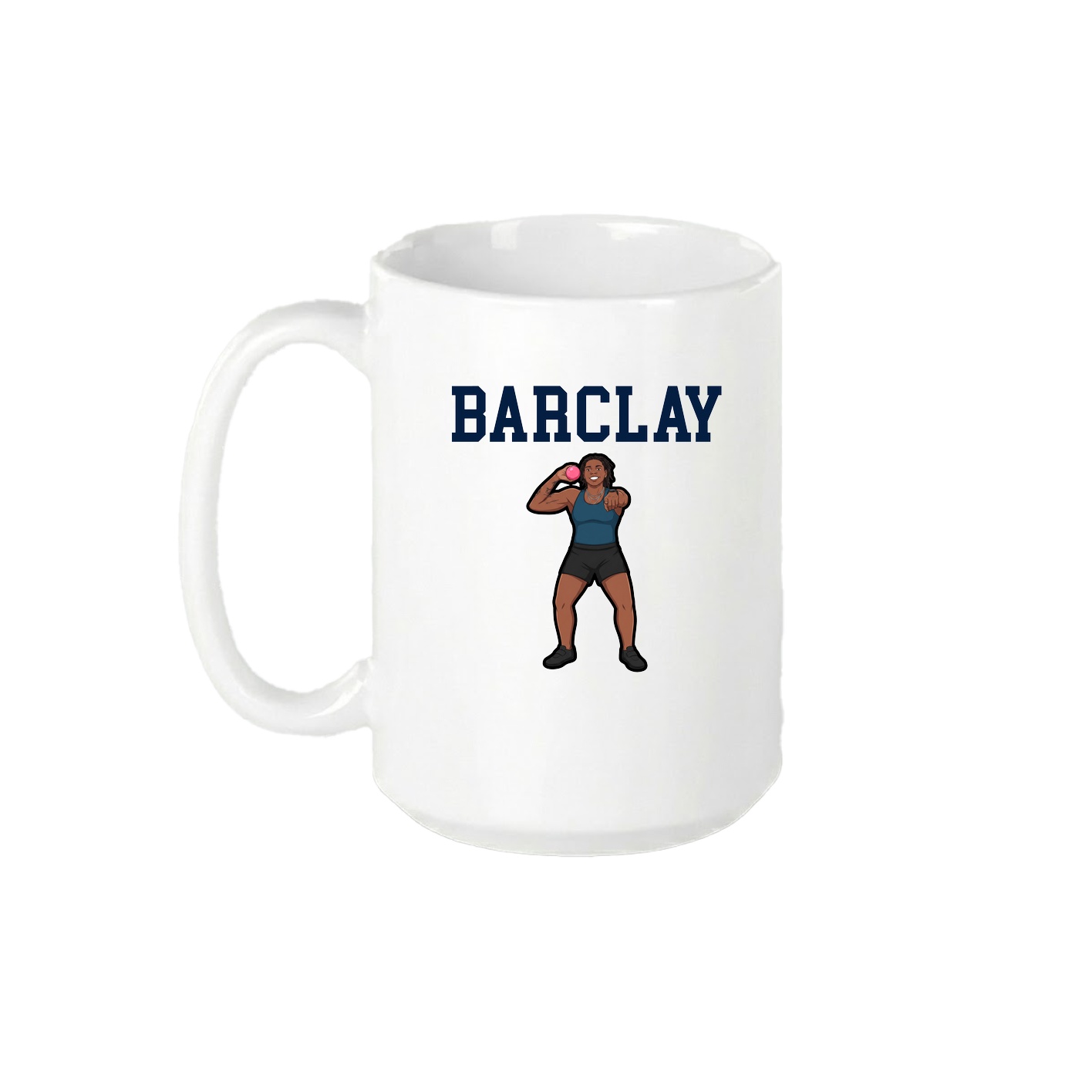 15oz Coffee Mug — Shirsey in White