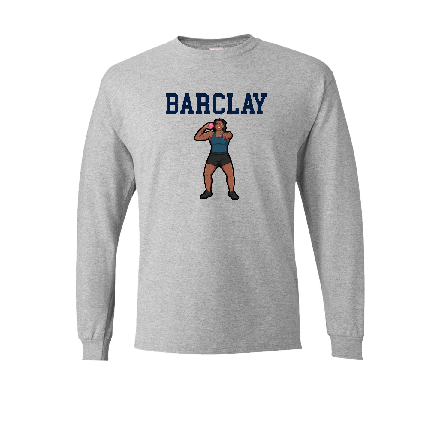 Long Sleeve Tee — Shirsey in Grey