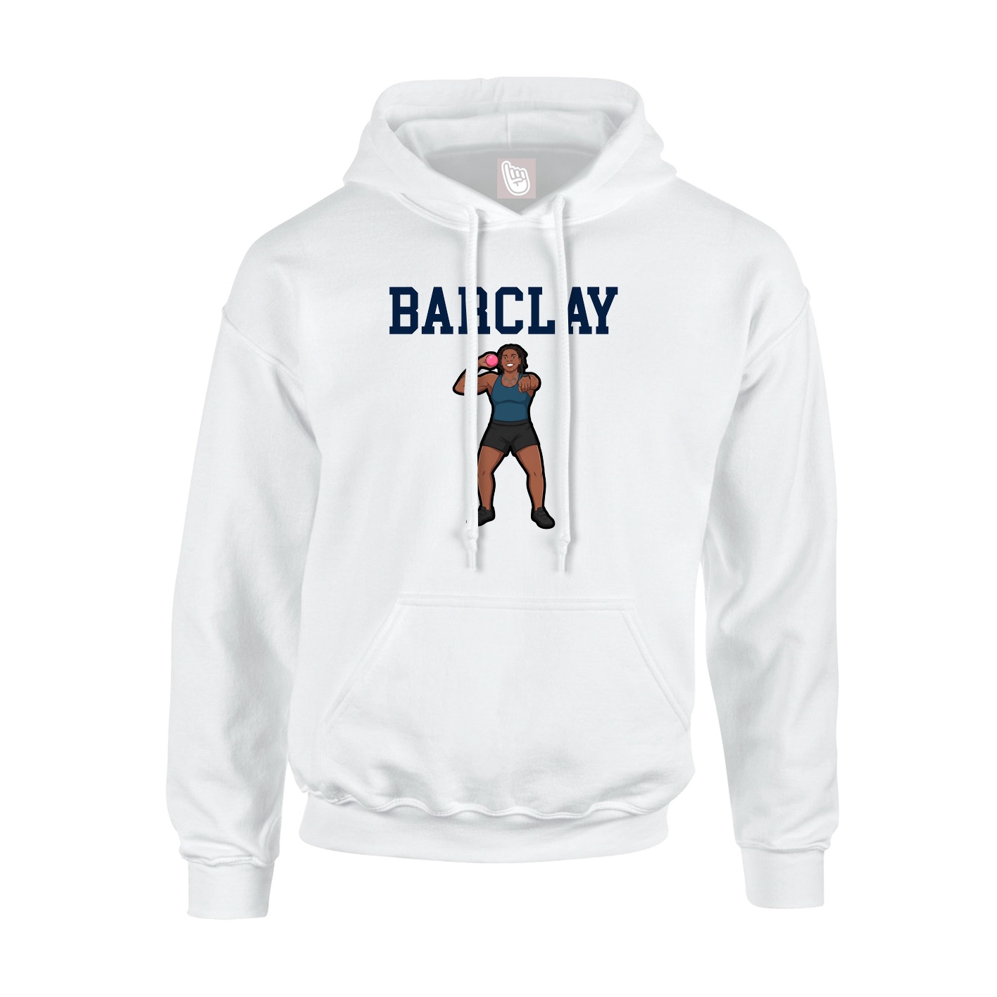Youth Hoodie — Shirsey in White
