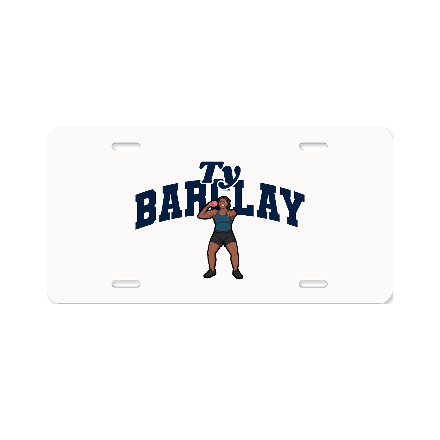 License Plate — Signature Arch in Classic