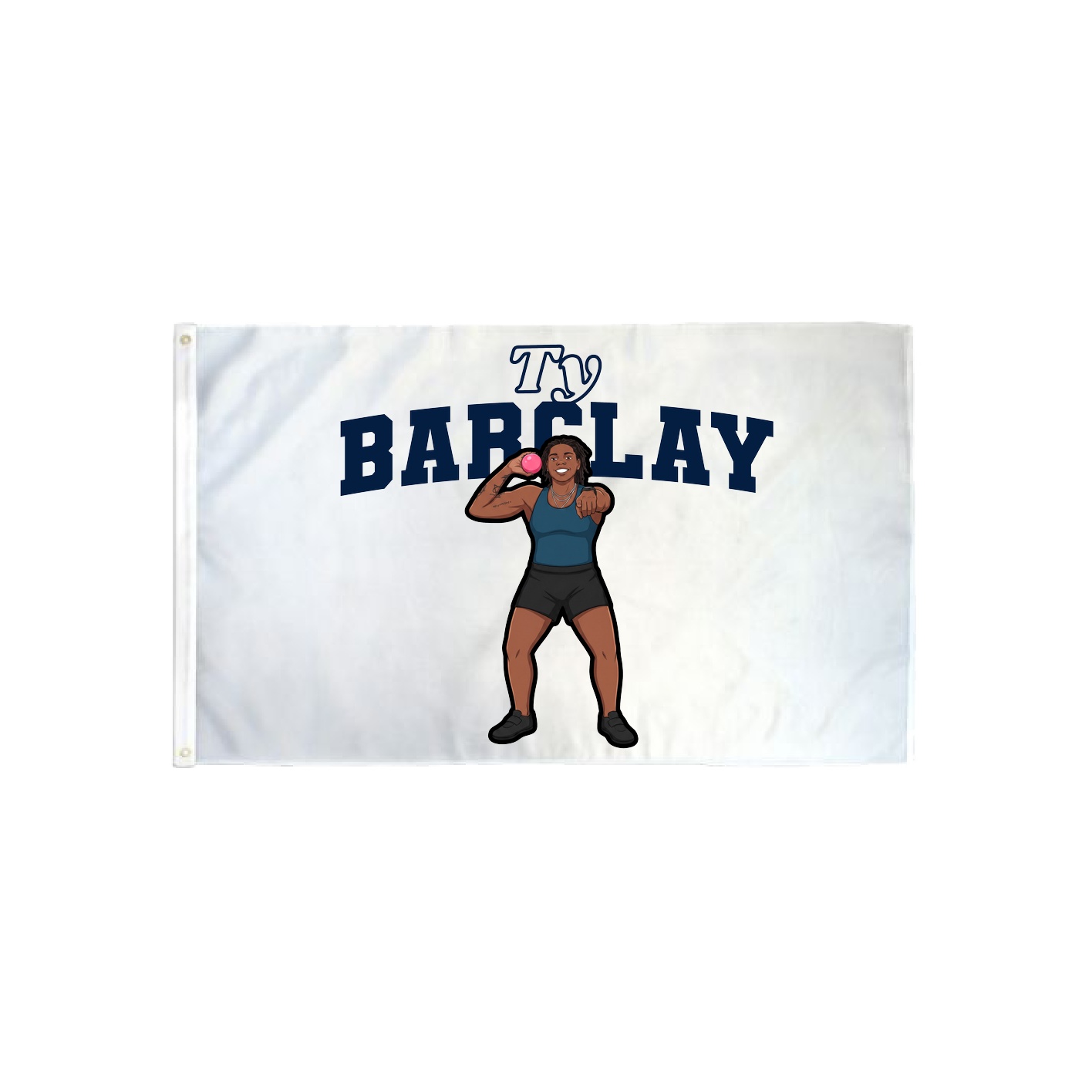3x5 Flag — Name Arch in Classic