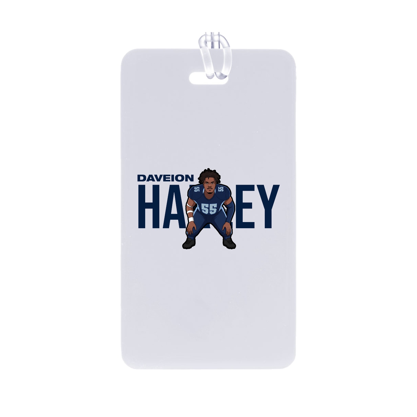 Bag Tag — Player Name in Classic