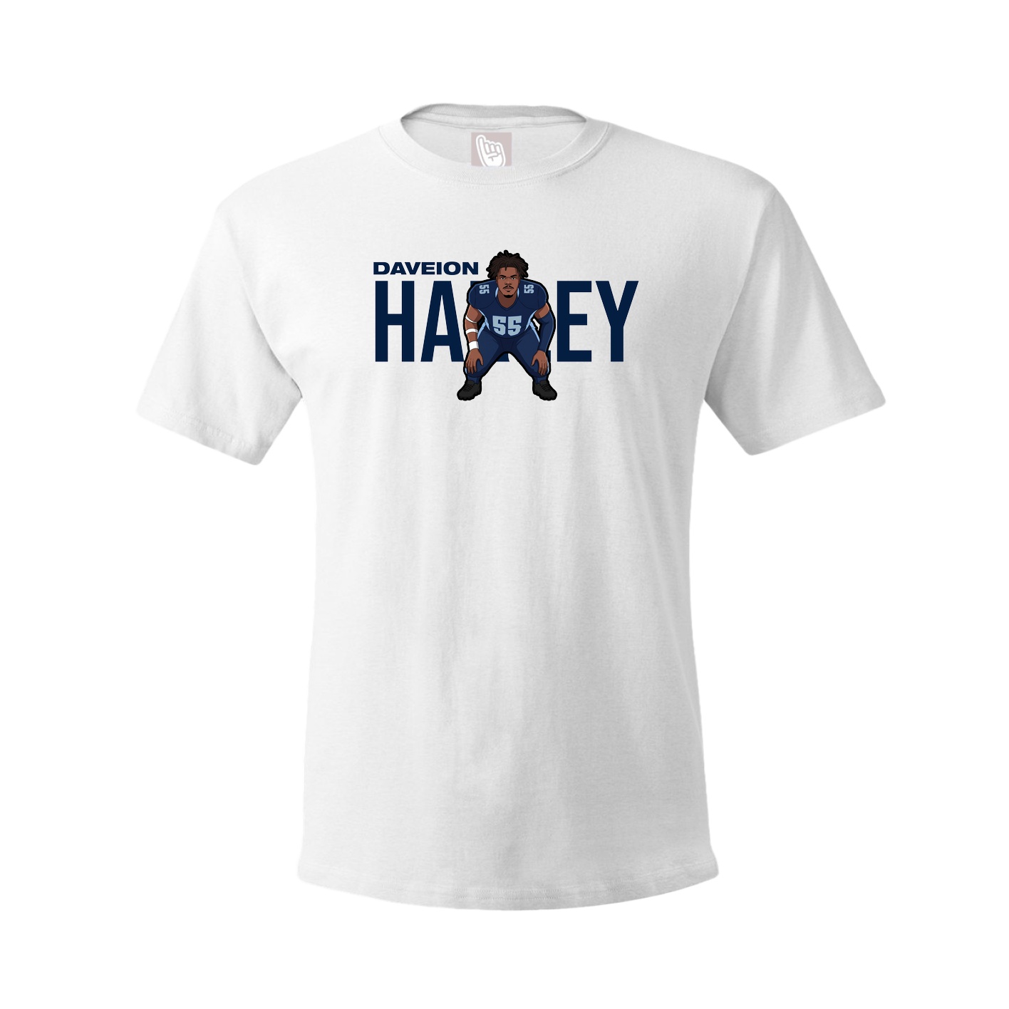 Youth Tee — Player Name in White