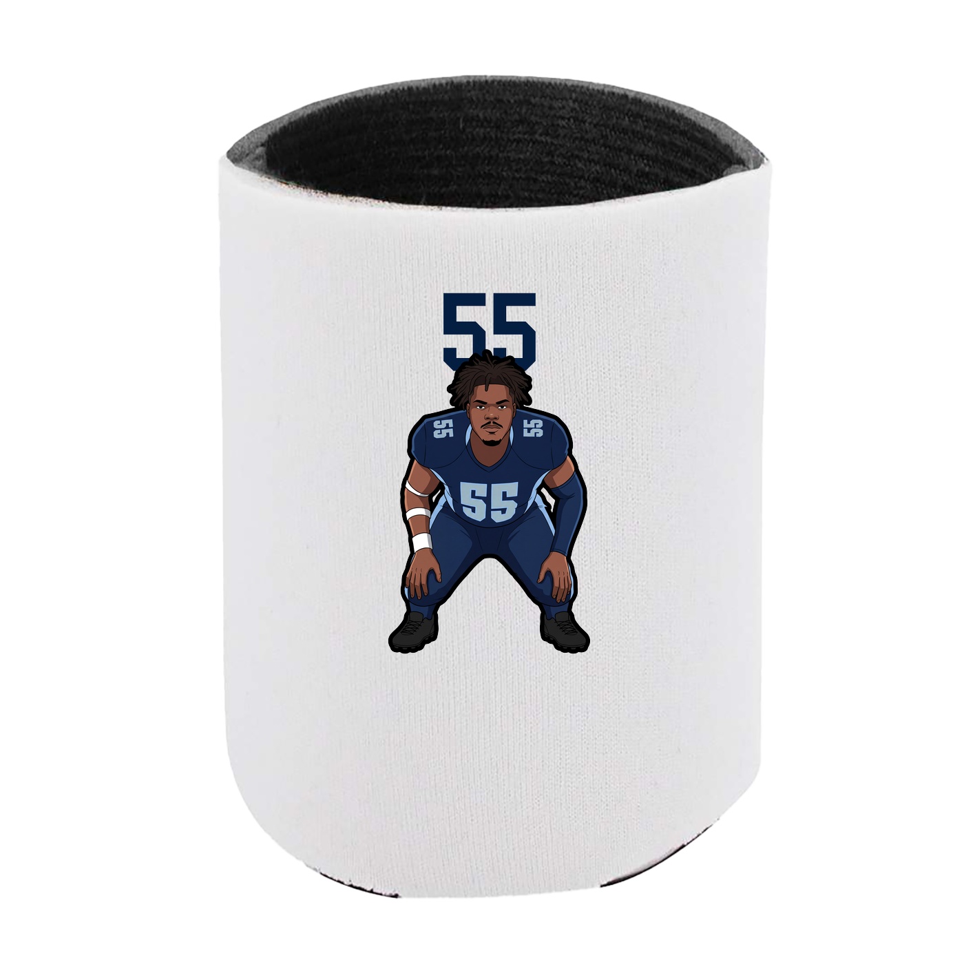 Can Holder — Number Top in White
