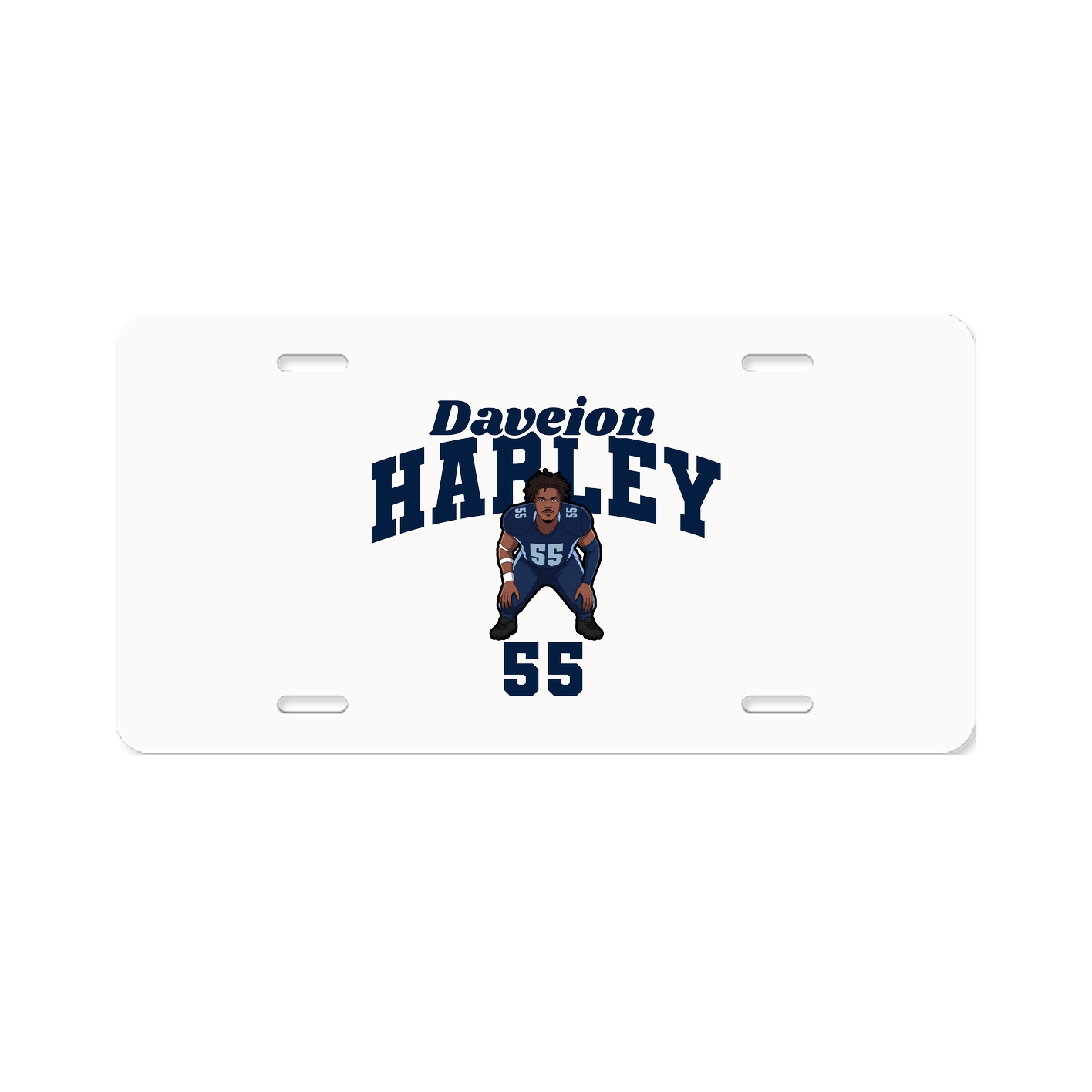 License Plate — Signature Arch in Classic