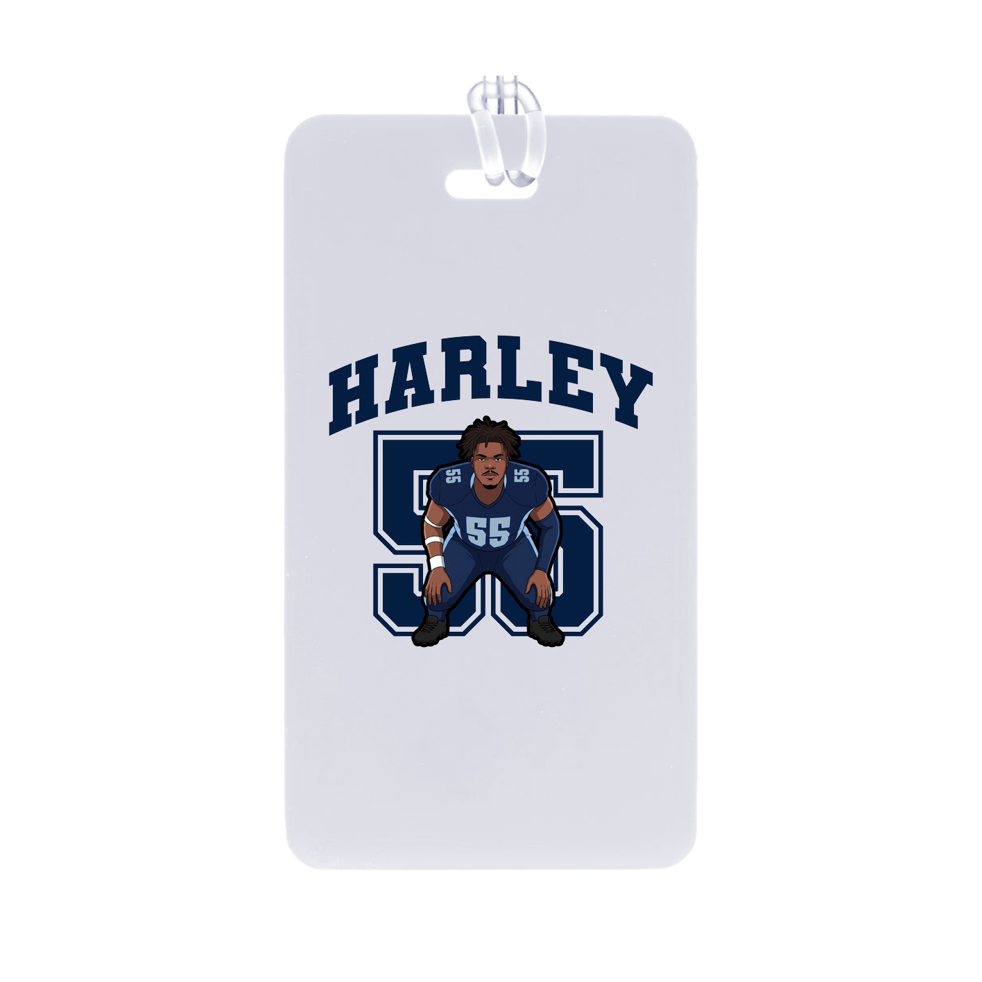 Bag Tag — Number in Classic