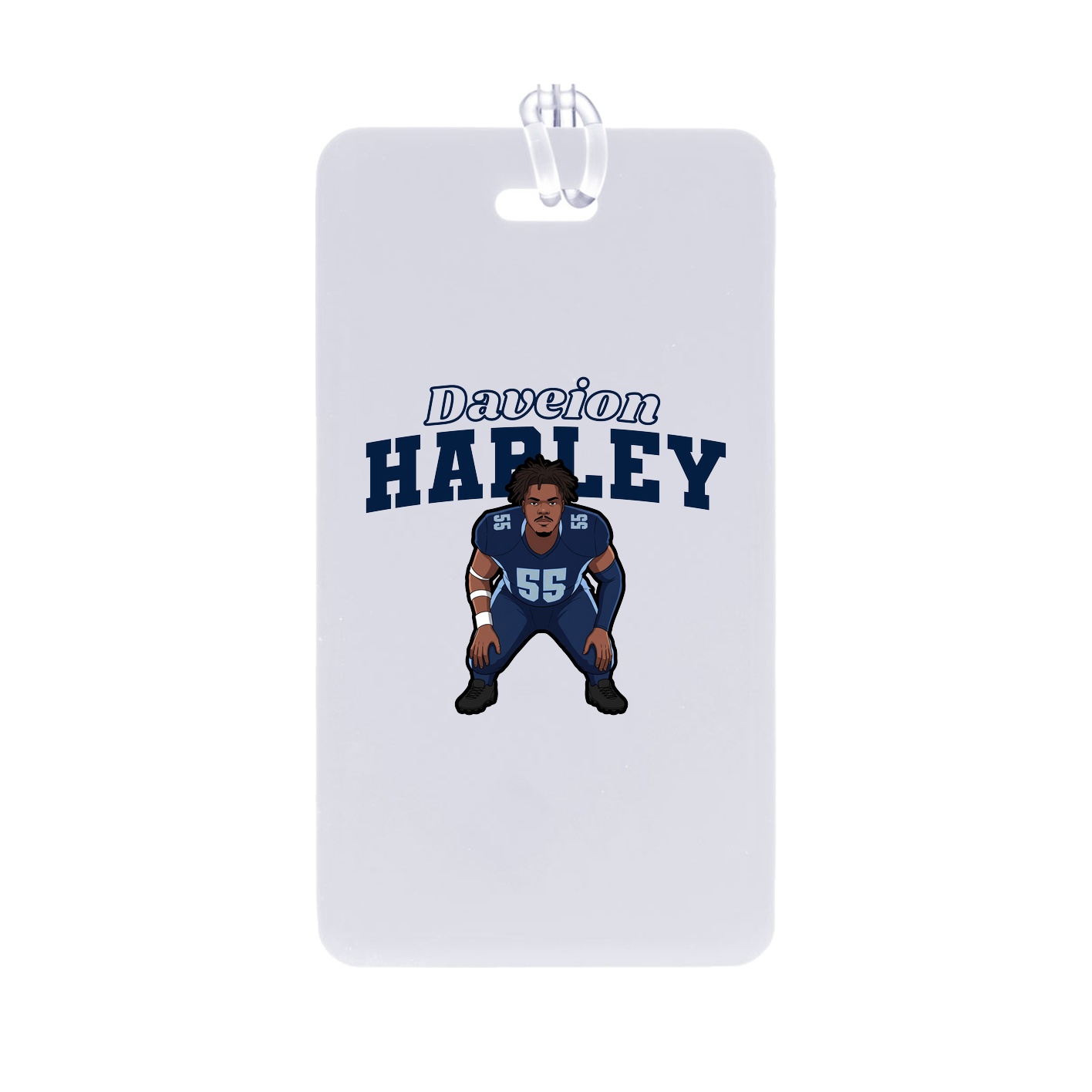 Bag Tag — Name Arch in Classic