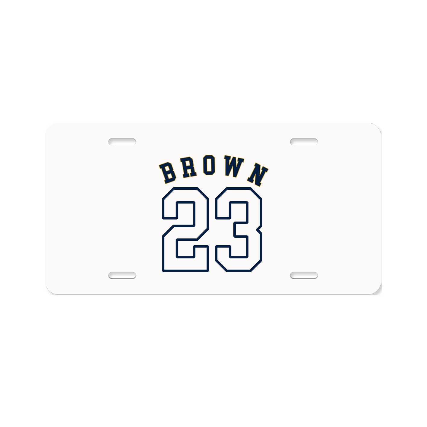 License Plate — Shirsey Arch in Classic