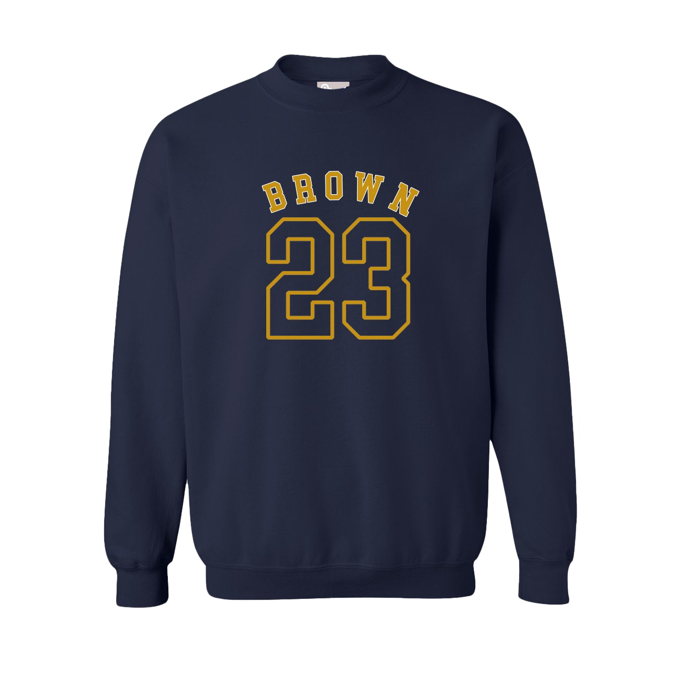Fleece Crew — Shirsey Arch in Navy