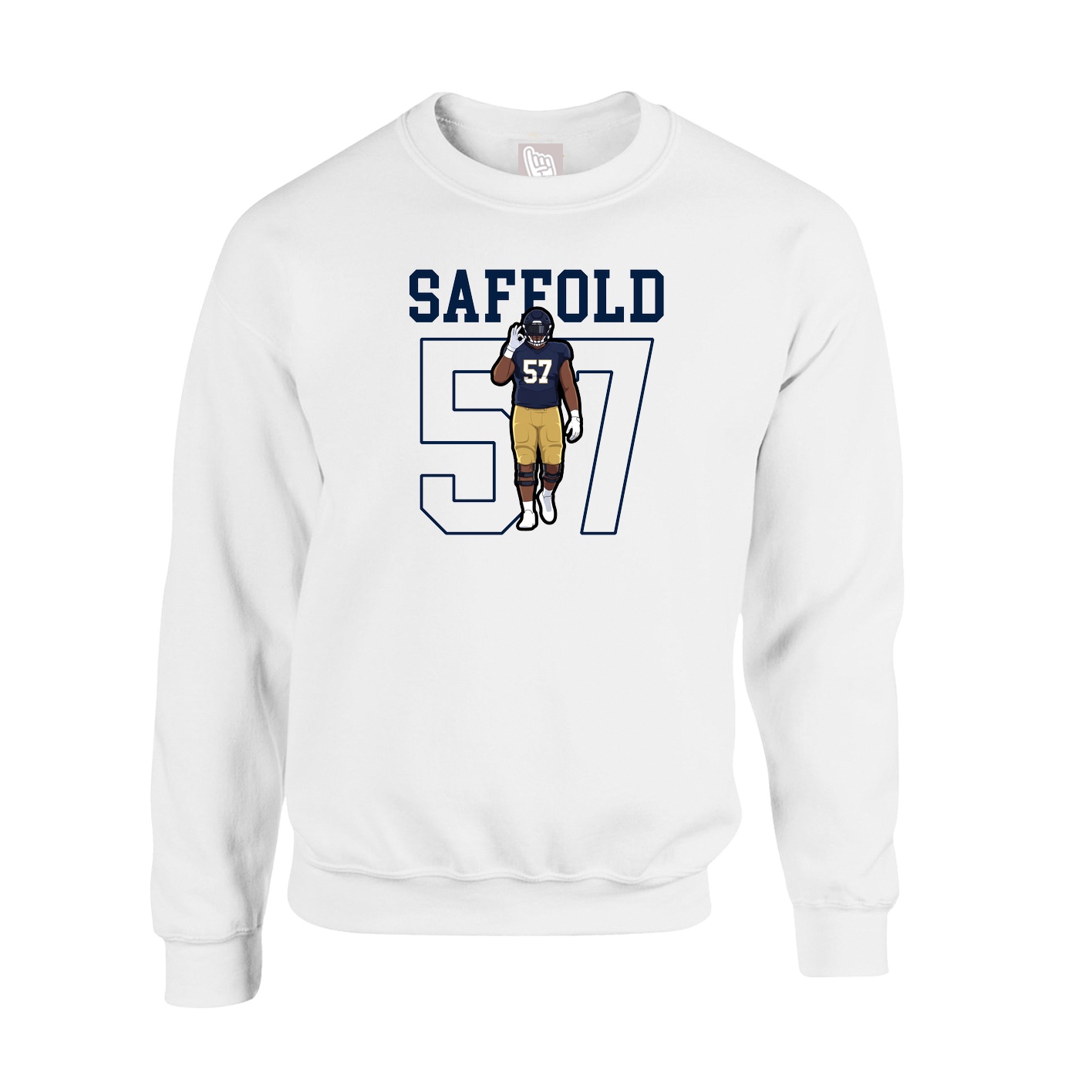 Fleece Crew — Shirsey in White