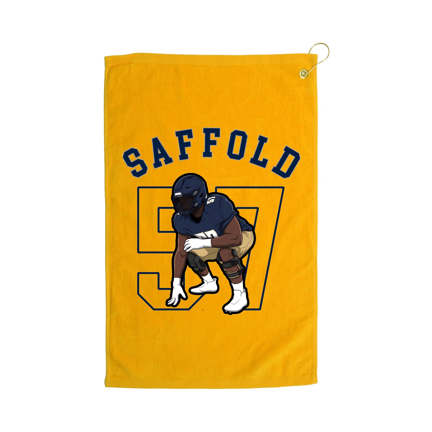 Golf Towel — Shirsey Arch in Gold