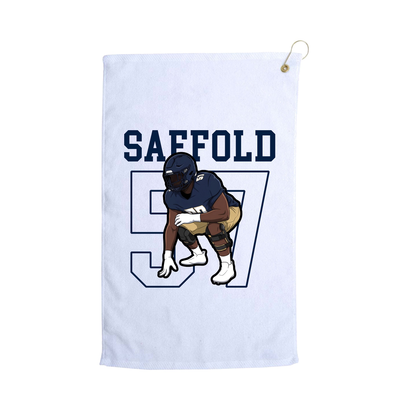 Golf Towel — Shirsey in White