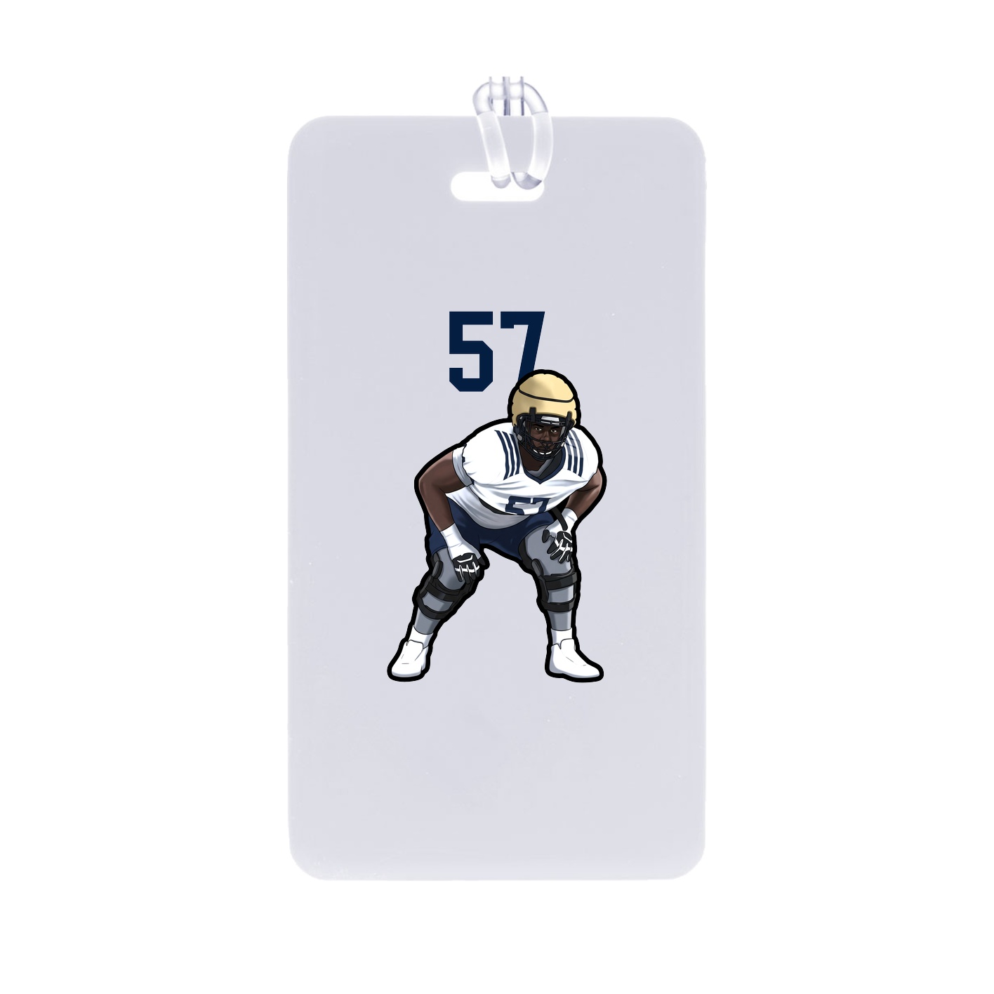 Bag Tag — Number Top in Classic
