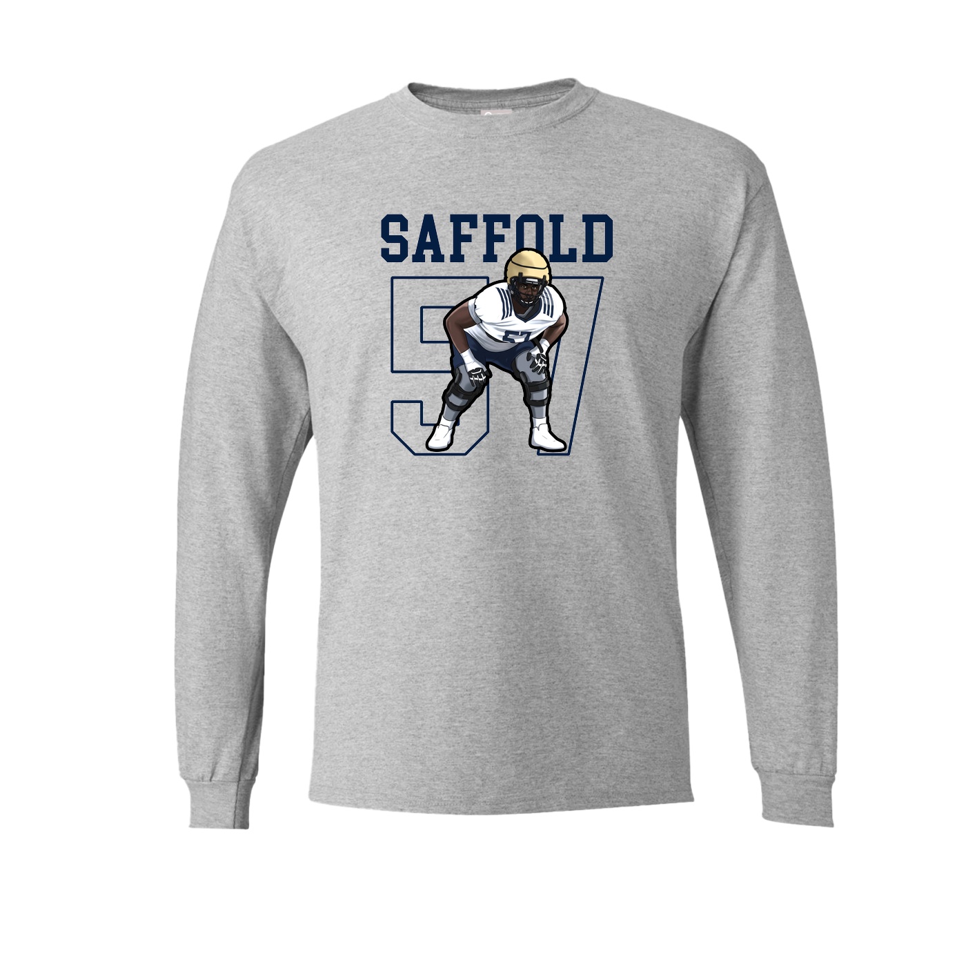 Long Sleeve Tee — Shirsey in Grey