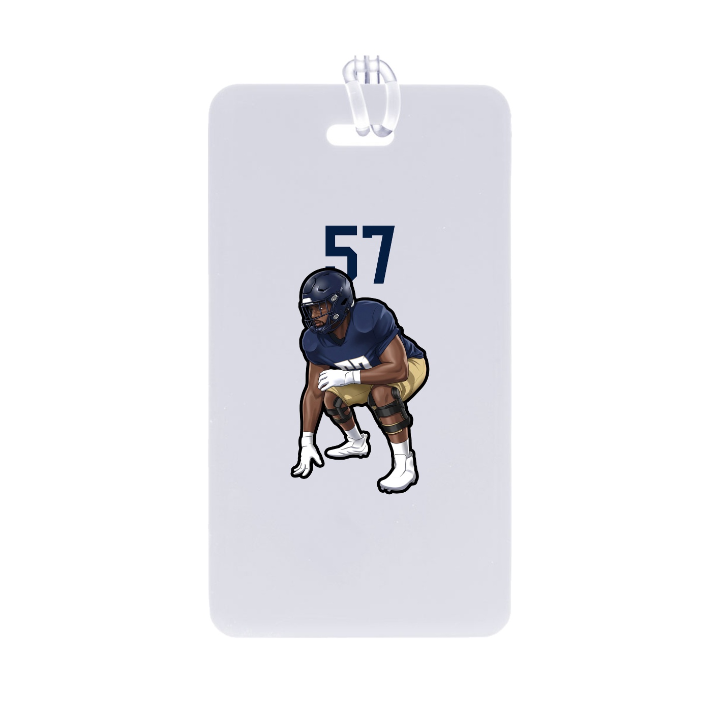Bag Tag — Number Top in Classic