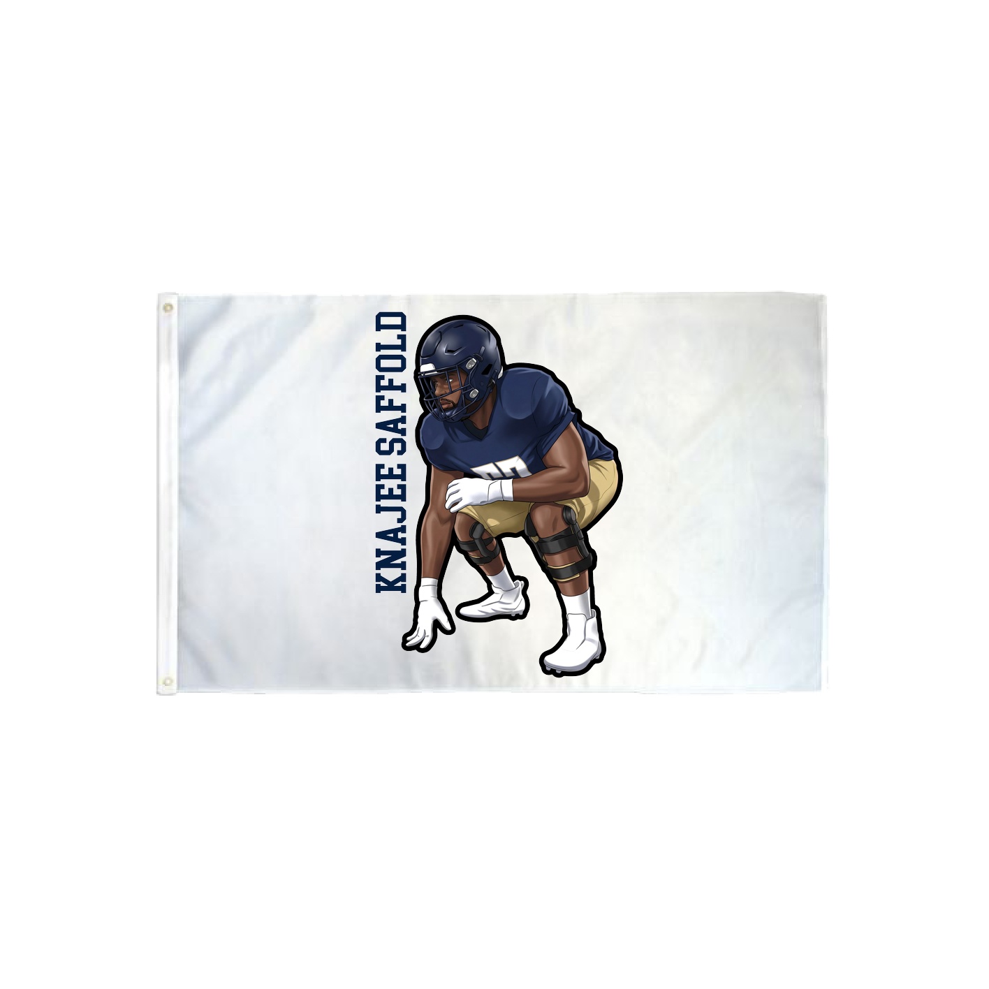3x5 Flag — Name Vertical in Classic