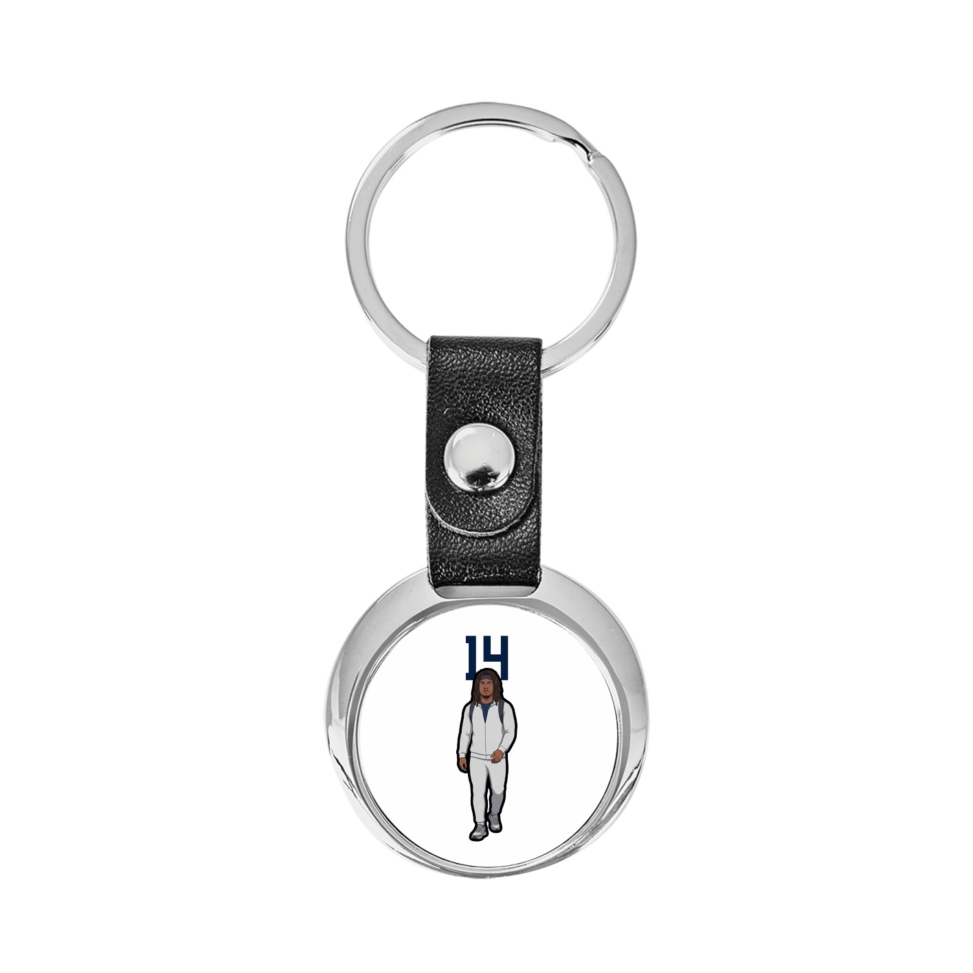 Key Chain — Number Top in Classic