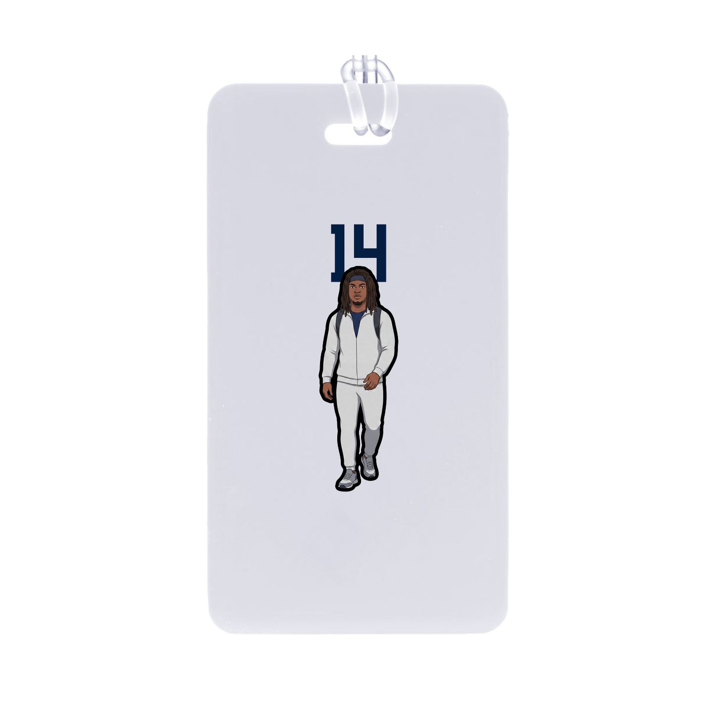 Bag Tag — Number Top in Classic