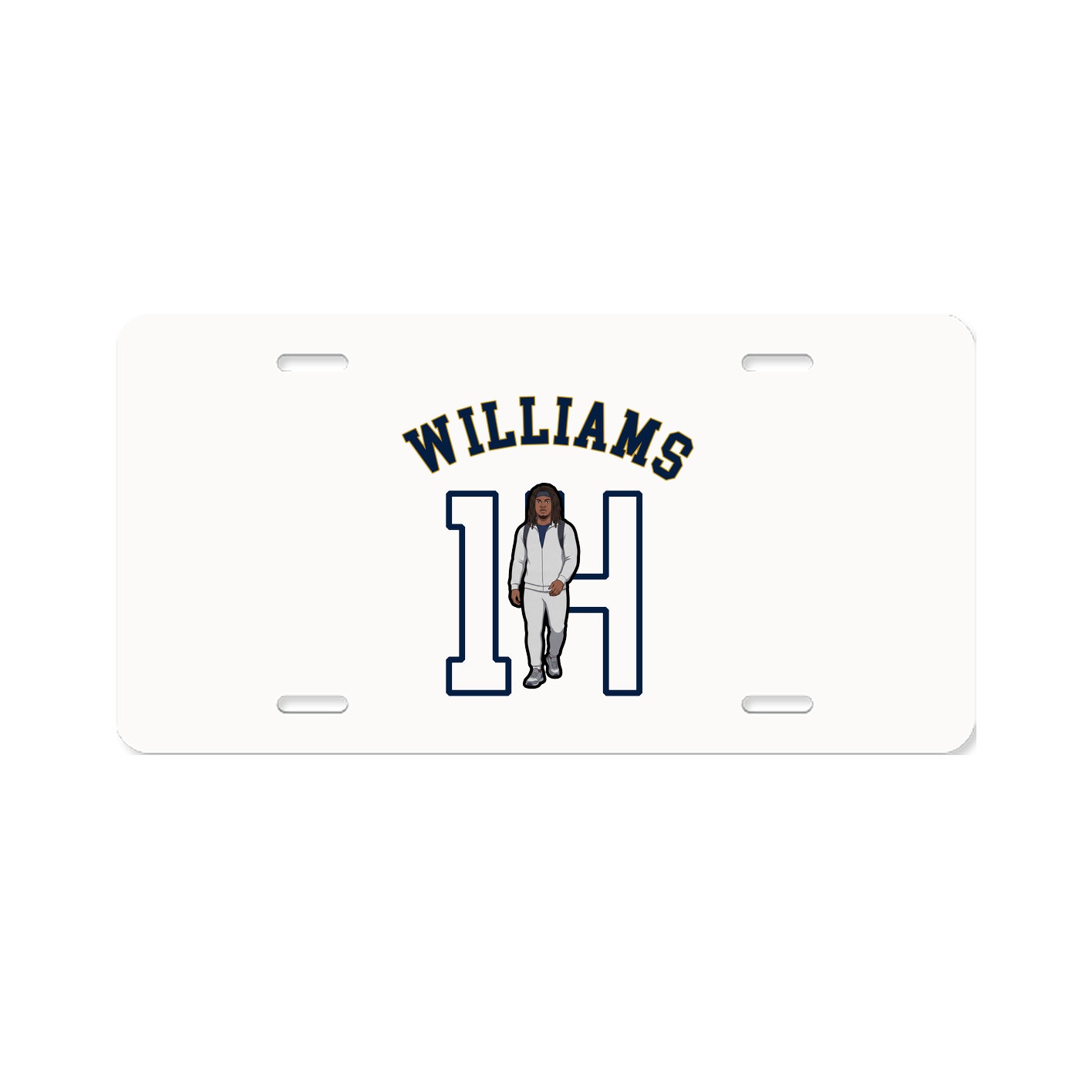 License Plate — Shirsey Arch in Classic