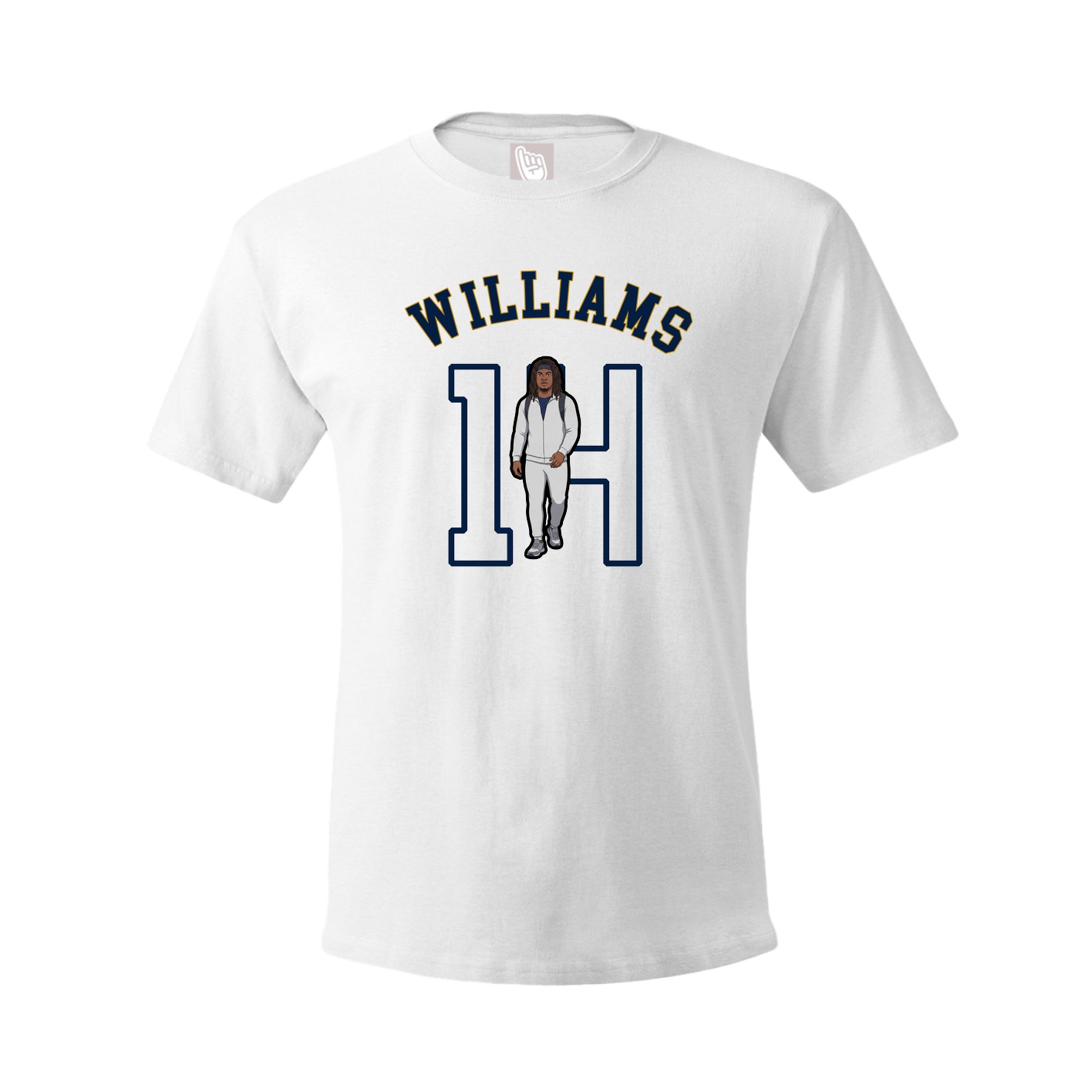 Tee — Shirsey Arch in White