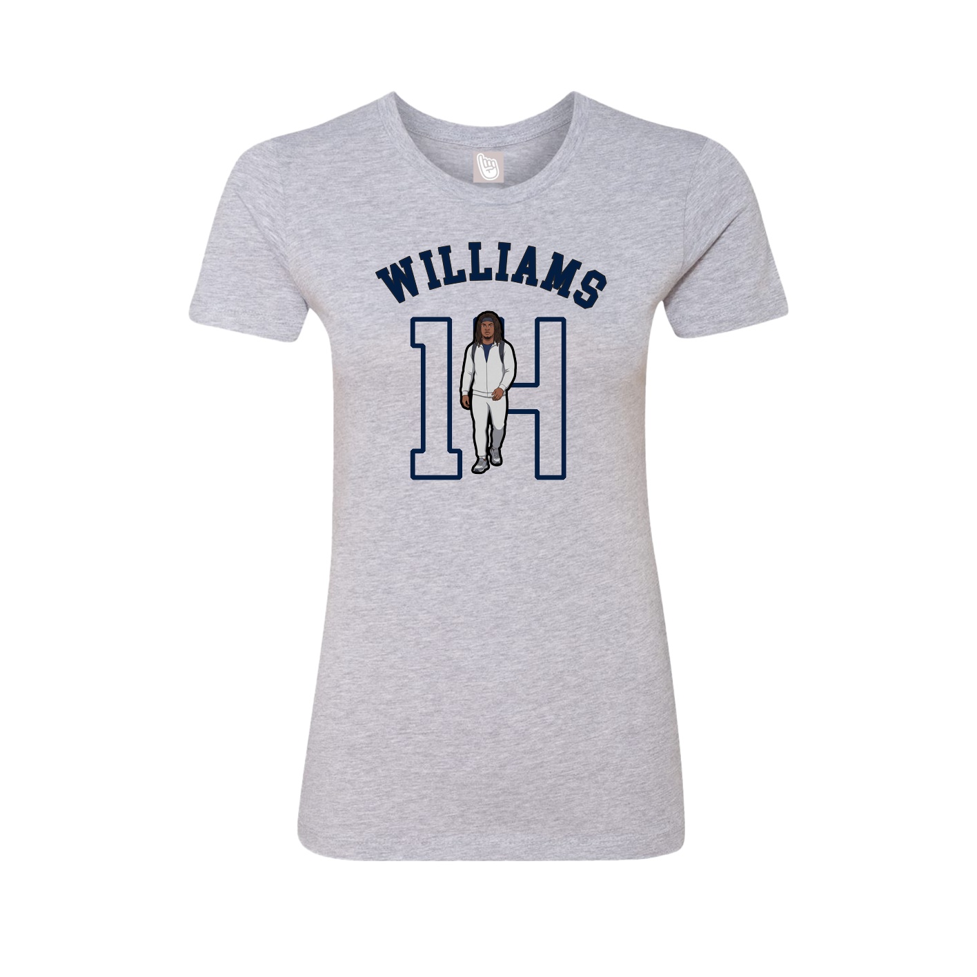 Womens Tee — Shirsey Arch in Grey