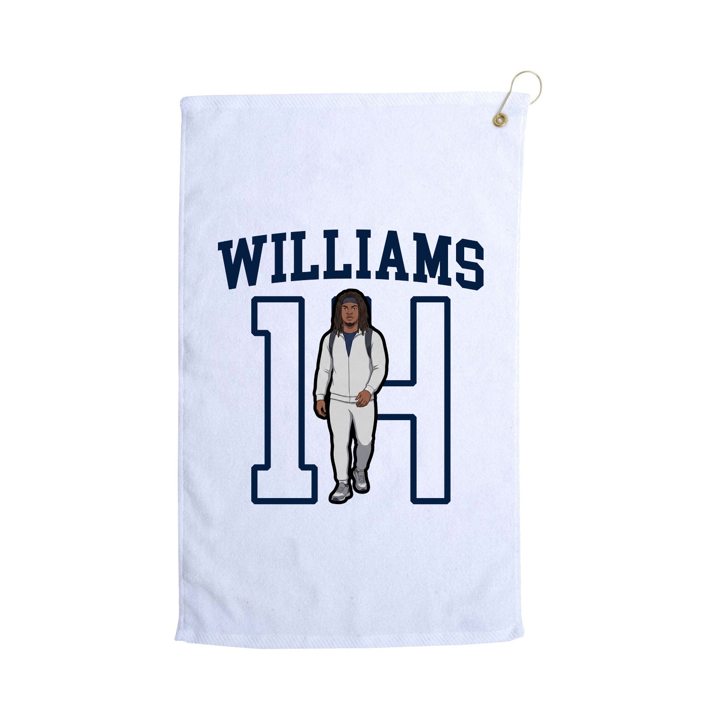 Golf Towel — Shirsey in White