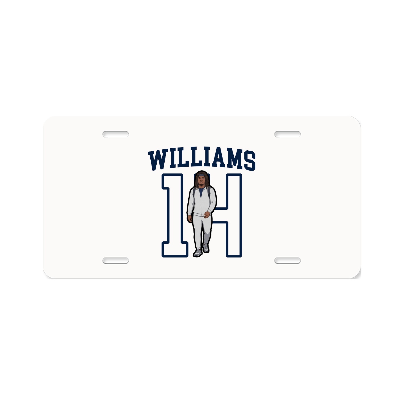 License Plate — Shirsey in Classic