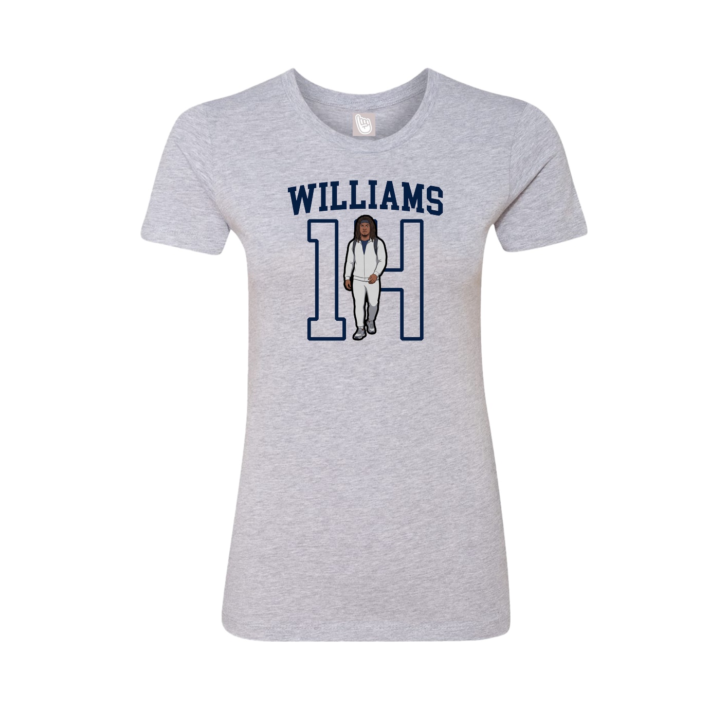 Womens Tee — Shirsey in Grey