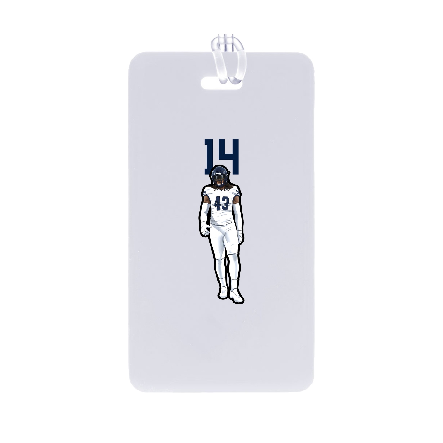 Bag Tag — Number Top in Classic