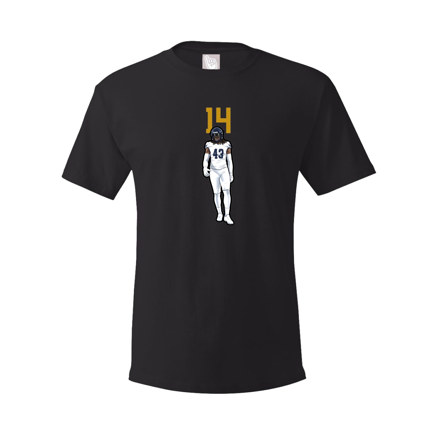Tee — Number Top in Black