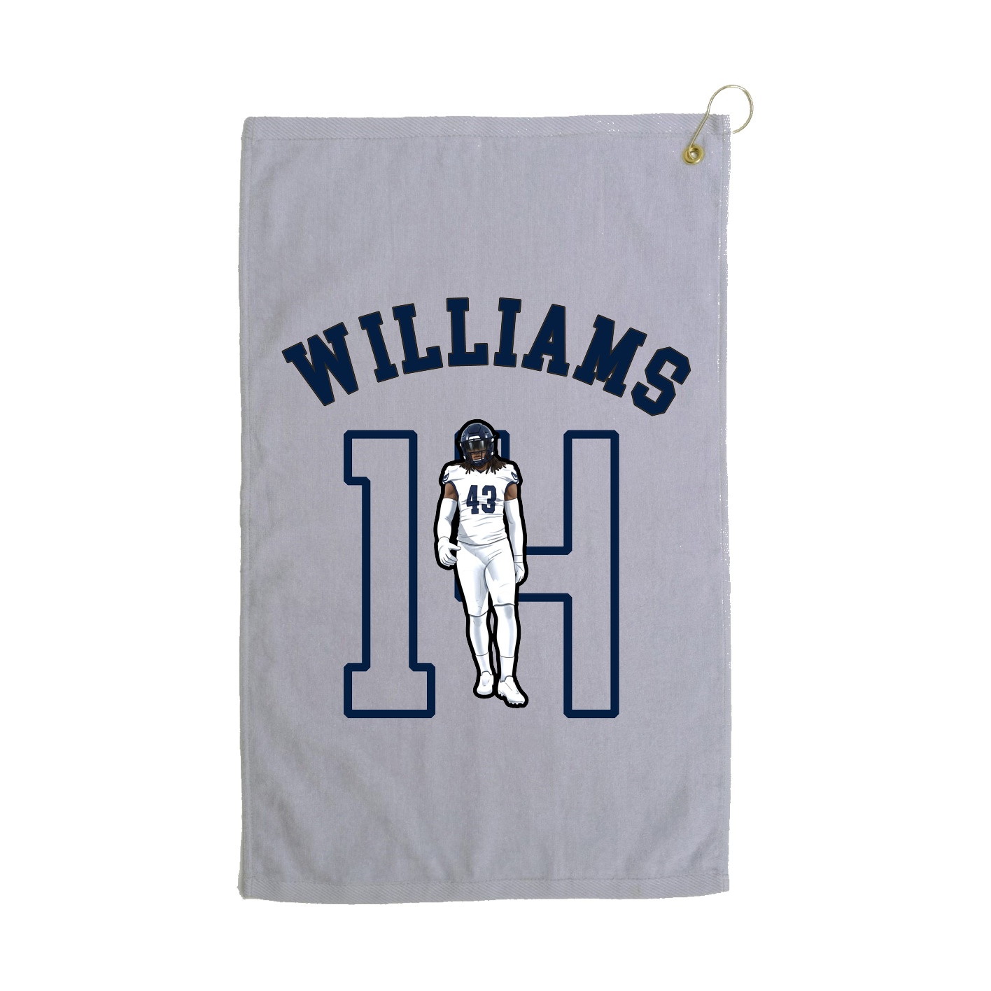 Golf Towel — Shirsey Arch in Grey