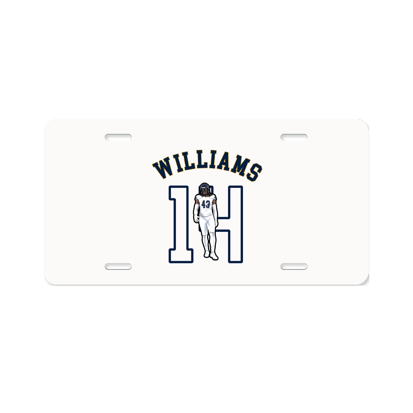 License Plate — Shirsey Arch in Classic