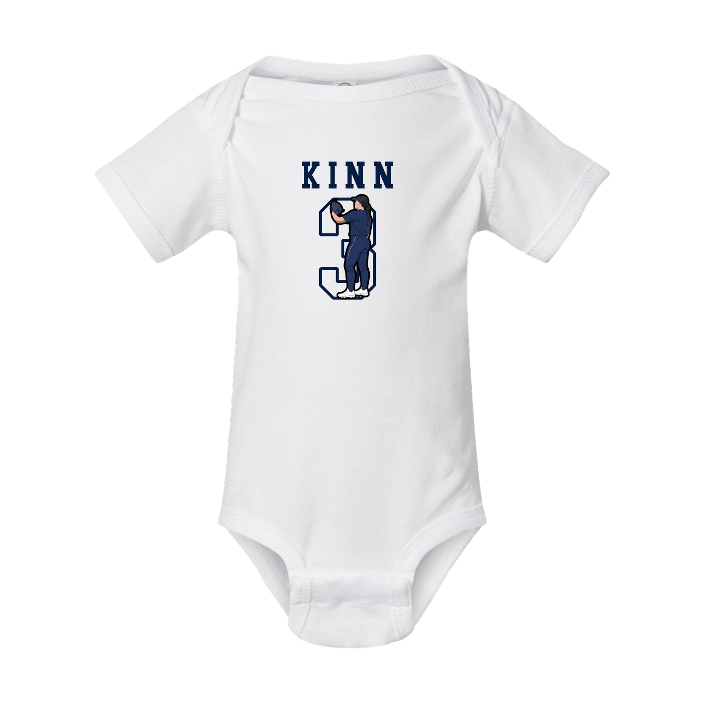 Baby Onesie — Shirsey in White